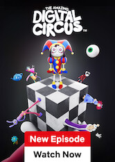 Kliknij by uzyskać więcej informacji | Netflix: The Amazing Digital Circus / Obłędny Cyfrowy Cyrk | Kobieta zostaje uwięziona w dziwacznym wirtualnym świecie wraz z pięcioma innymi osobami. Wszyscy są zdani na łaskę i niełaskę szalonej sztucznej inteligencji.